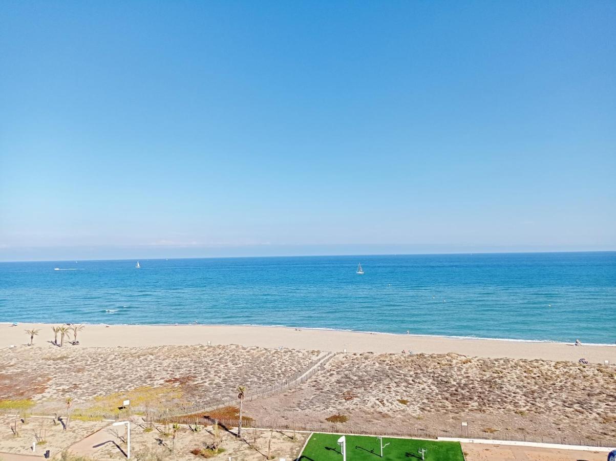 Appartement 3 Pieces Front De Mer Le Barcarès Esterno foto